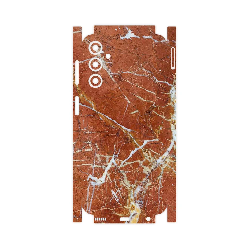 برچسب پوششی ماهوت مدل Red Marble-FullSkin مناسب برای گوشی موبایل سامسونگ Galaxy A24