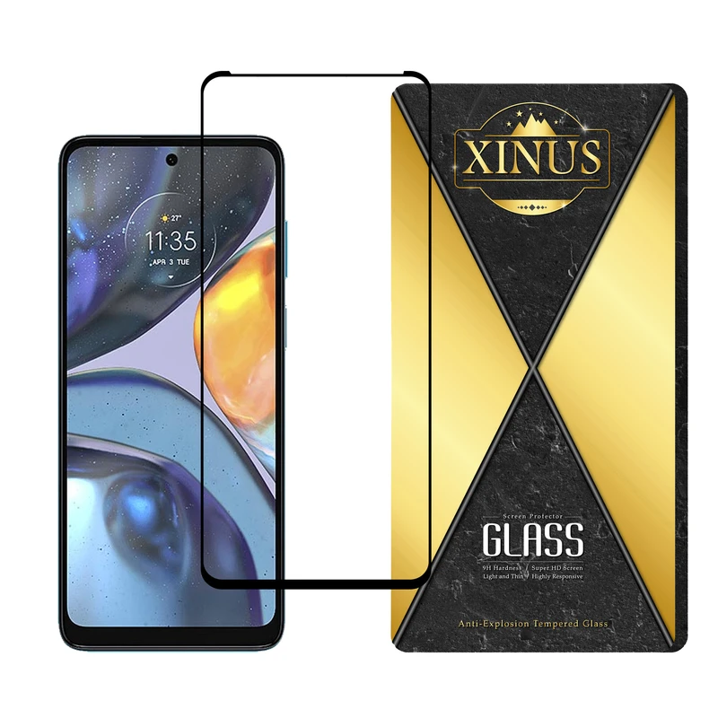 محافظ صفحه نمایش سرامیکی ژینوس مدل CERAMX مناسب برای گوشی موبایل موتورولا Moto G22