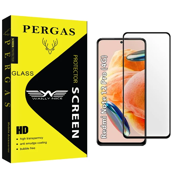 محافظ صفحه نمایش سرامیکی وایلی نایس مدل Pergas مناسب برای گوشی موبایل شیائومی Redmi note 12 Pro 4G