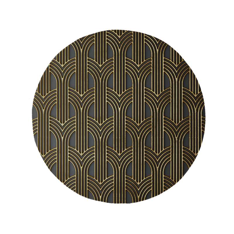 پادری مدل دایره طرح کلاسیک کد 8857 سایز 90 × 90 سانتی متر