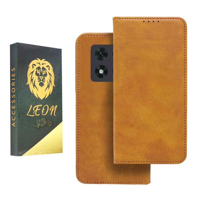 کیف کلاسوری لئون مدل Spork مناسب برای گوشی موبایل شیائومی Redmi Note 14 Pro 5G