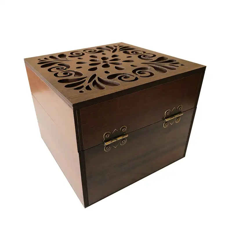 جعبه هدیه چوبی مدل j109