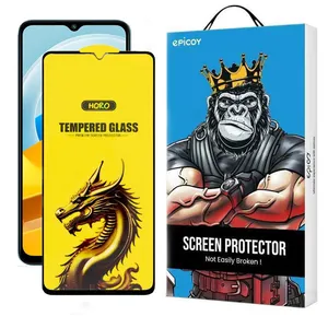 Epicoy Golden Dragon Glass Screen Protector For Poco M5 4G/ Poco M5 4G (India) / Poco M4 5G/ Poco M4 5G (India)