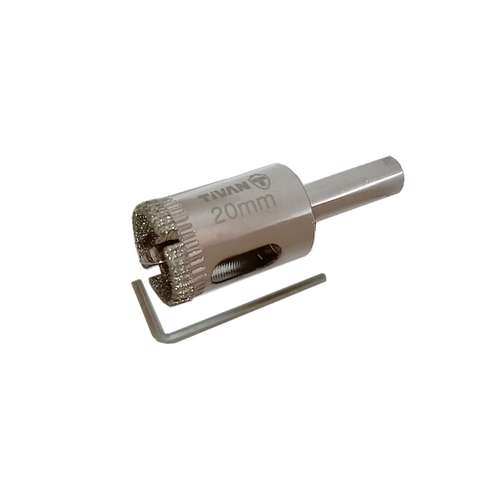 مته گردبر شیشه و سرامیک تیوان مدل HT - 20 سایز 20 میلی متر