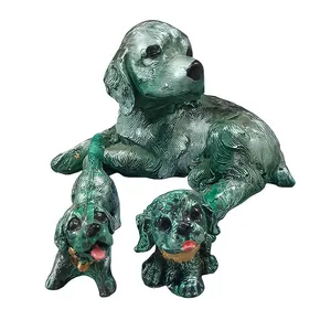 مجسمه مدل سگ کد SP09 مجموعه 3 عددی