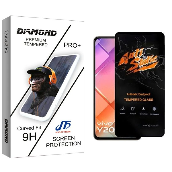 محافظ صفحه نمایش جی اف مدل Diamond Antistatic مناسب برای گوشی موبایل ویوو Y200E