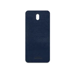 MAHOOT Deep-Blue-Leather Cover Sticker for Nokia 3.2  TA-1156