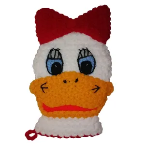 لیف حمام کودک طرح عروسکی مدل D.DUCK