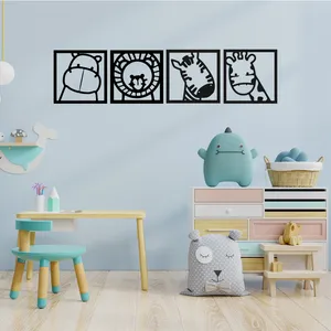 استیکر چوبی کودک مدل حیوانات