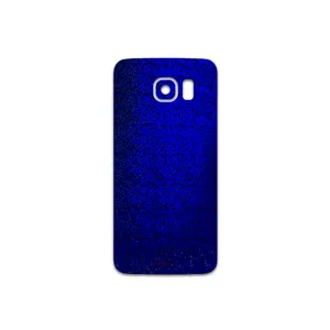 MAHOOT Blue-Holographic Cover Sticker for Samsung Galaxy S6