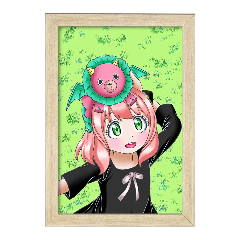 تابلو خندالو مدل آنیا فورجر انیمه اسپای ایکس فمیلی Spy x Family  کد 15583