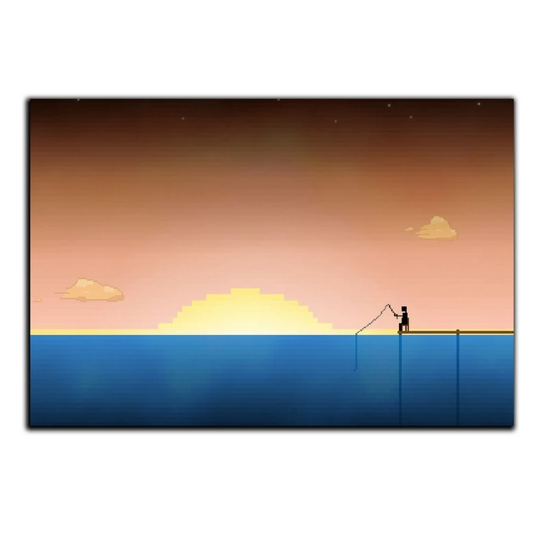 تابلو شاسی بکلیت طرح غروب آفتاب مدل SH-S5257