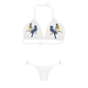 ست شورت و سوتین زنانه مدل پرنده کد 66 AAA