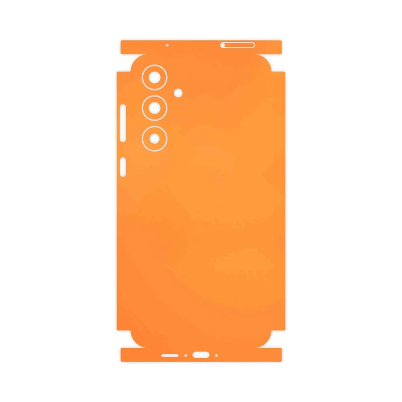 برچسب پوششی ماهوت مدل Matte-Orange-FullSkin مناسب برای گوشی موبایل سامسونگ Galaxy A55