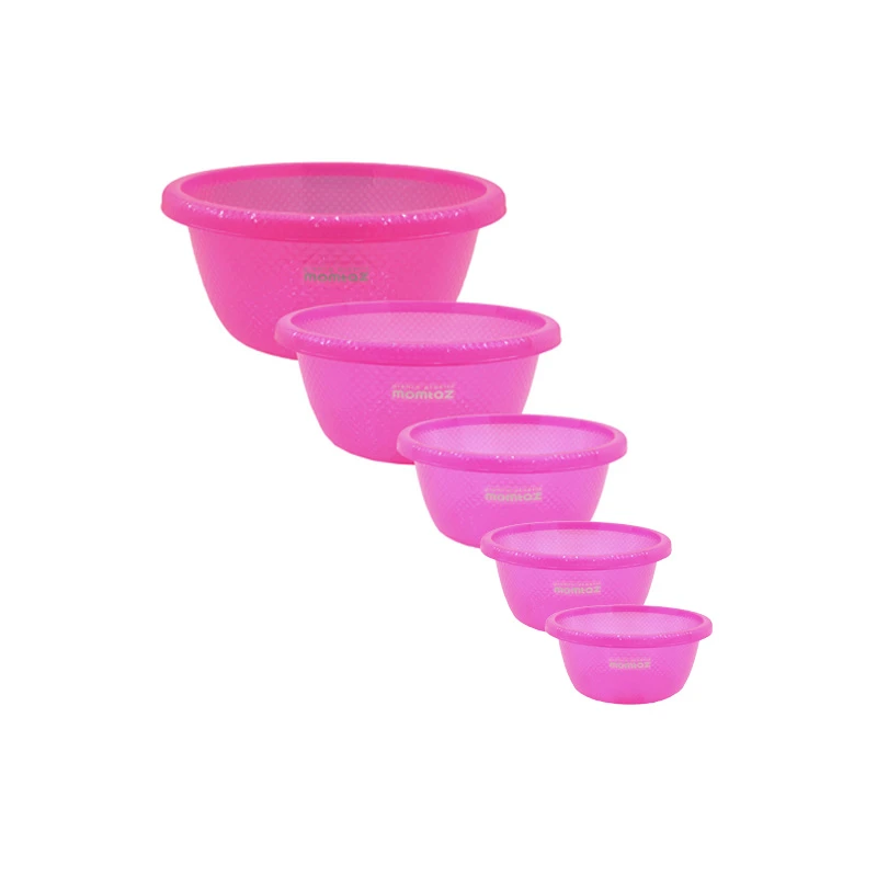 عکس شماره 2 : لگن آشپزخانه ممتاز پلاستیک مدل الماس مجموعه 5 عددی