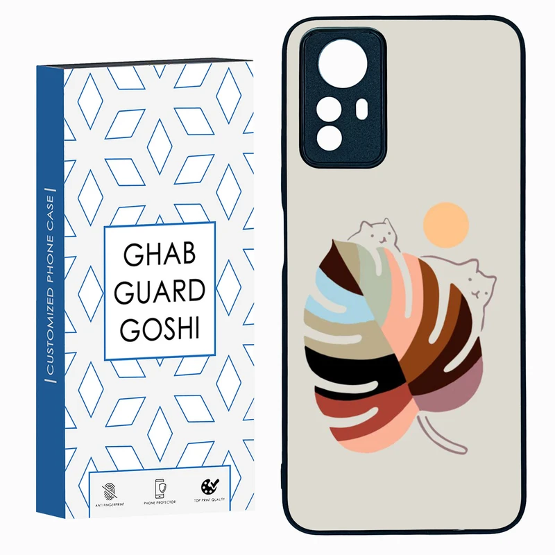 کاور قاب گارد گوشی طرح گربه کد TPU-014 مناسب برای گوشی موبایل شیائومی Redmi Note 12s
