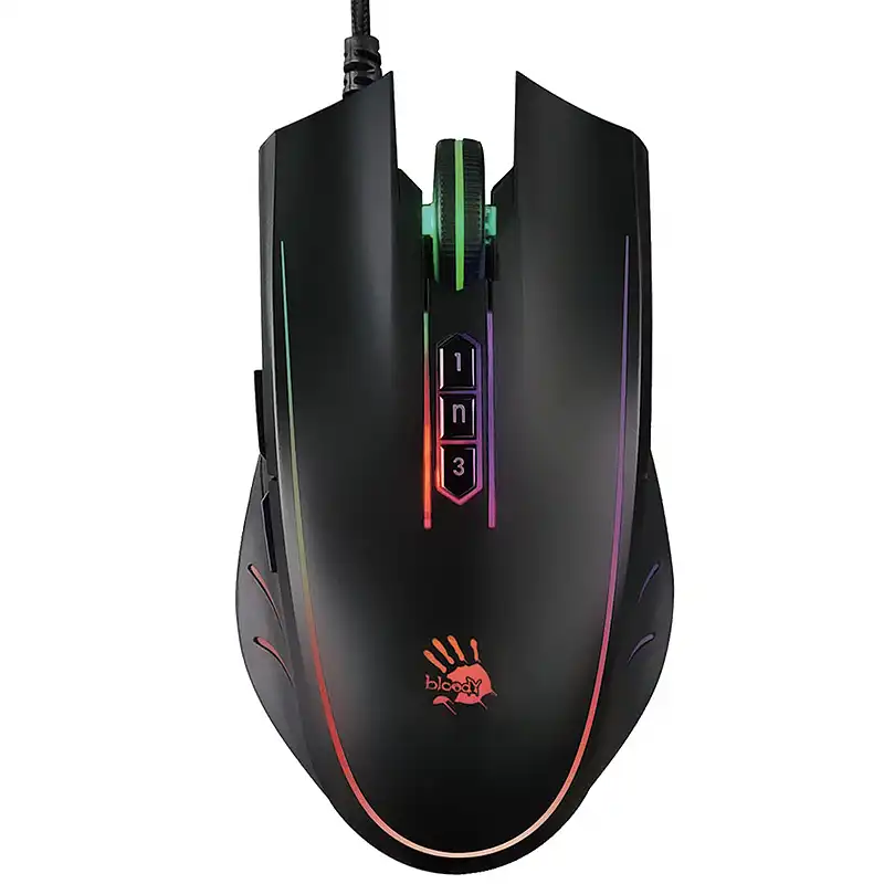 ماوس مخصوص بازی بلادی مدل P_81_S_RGB