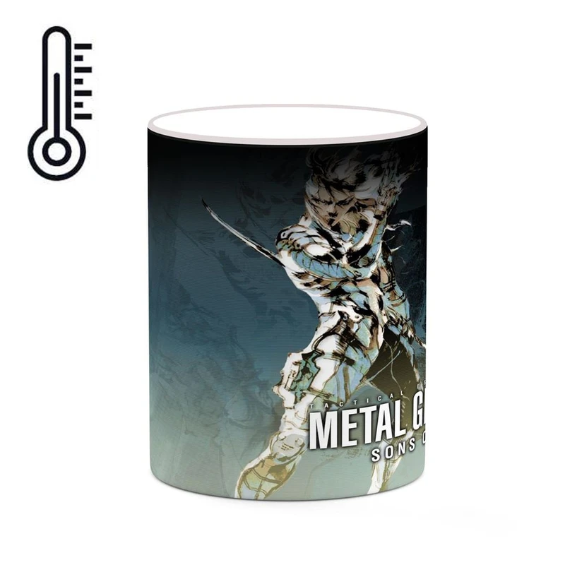 ماگ حرارتی کاکتی مدل بازی Metal Gear Solid 2ː Sons Of Liberty کد mgh29422