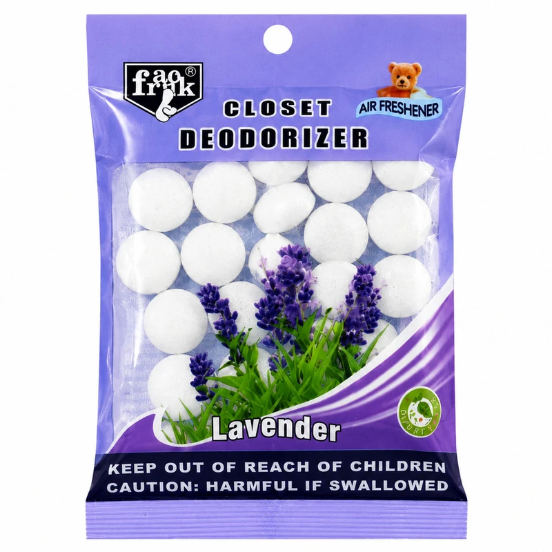 خوشبو کننده و ضد بید کمد لباس فرانک مدل P-131 با رایحه Lavender بسته 25 عددی