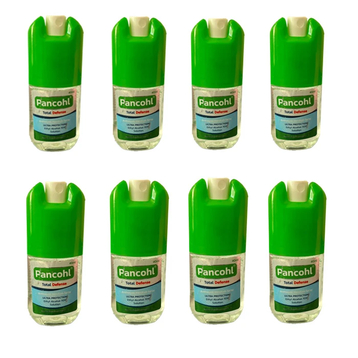 اسپری ضدعفونی کننده پنکل مدل P05 حجم 40 میلی لیتر مجموعه 8 عددی 