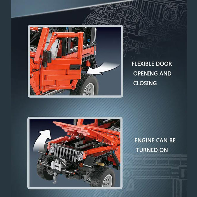 ساختنی دکول مدل جیپ رانگلر