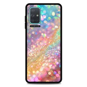 AKAM AMC-WSGA71-SPARKLY-23 Cover For Samsung Galaxy A71