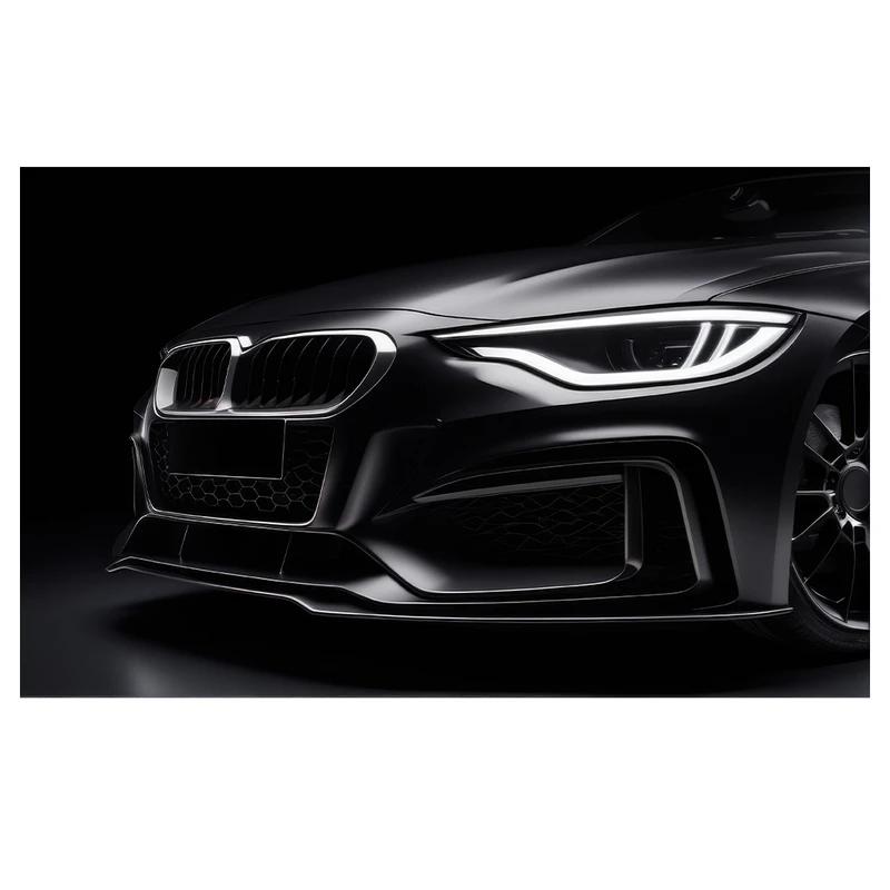 فرش پارچه‌ای مدل فرشینه طرح نمای جلو مدل BMW کد AR3060261