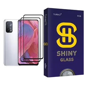 Atouchbo Shiny Glass MIX002 Screen Protector For Oppo A74 5G Pack Of 2