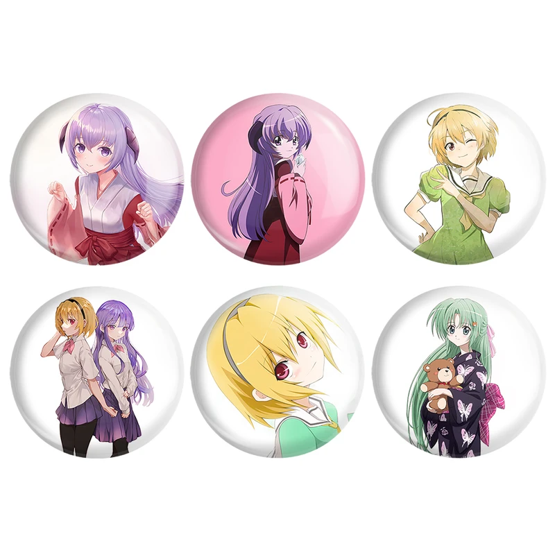 مگنت خندالو طرح انیمه هیگوراشی وقتی اشک می ریزد کد 1011B مجموعه 6 عددی