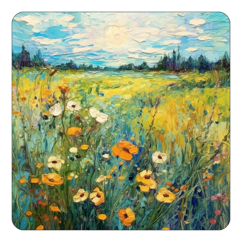 مگنت کاکتی طرح نقاشی رنگ روغن مدل mp71440