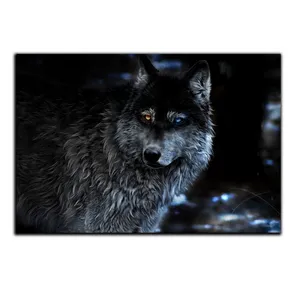 تابلو شاسی بکلیت طرح طبیعت و گرگ مدل SH-S5265