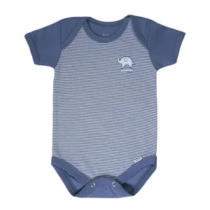 بادی آستین کوتاه نوزادی آدمک طرح فیل