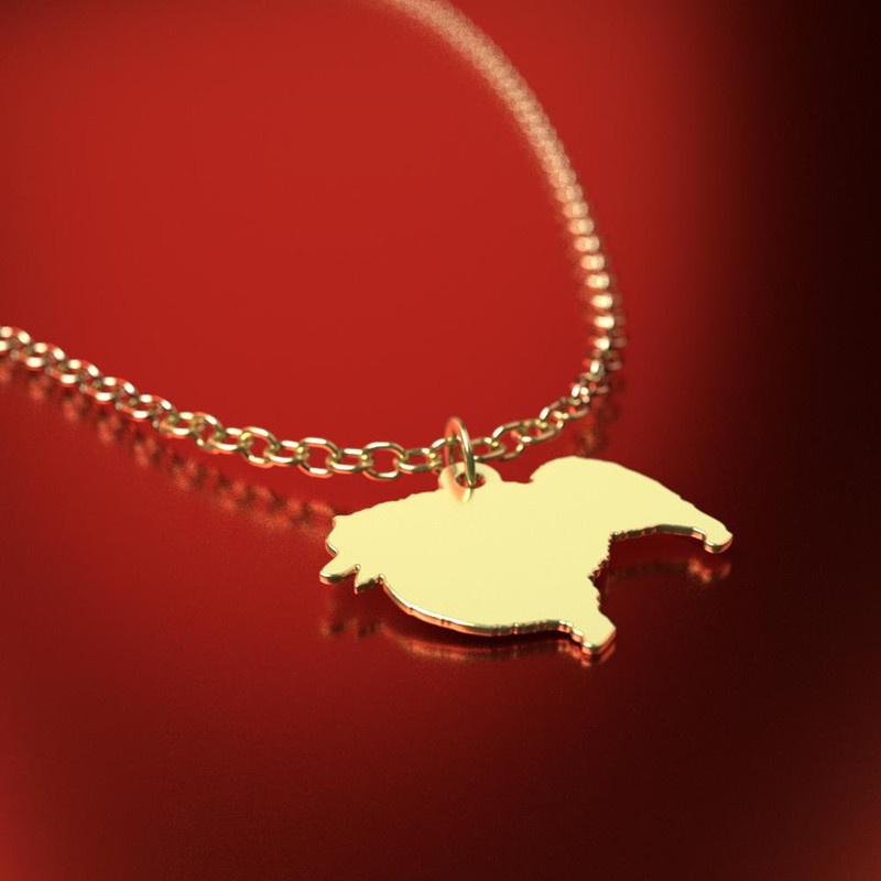 آویز ساعت طلا 18 عیار زنانه مدوپد مدل سگ کد CA16512