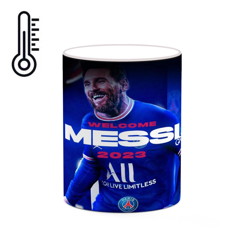 ماگ حرارتی کاکتی طرح Leo Messi لئو مسی مدل mgh42294