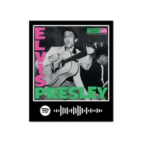 استیکر لپ تاپ مدل موسیقی طرح Elvis Presley کد 1025
