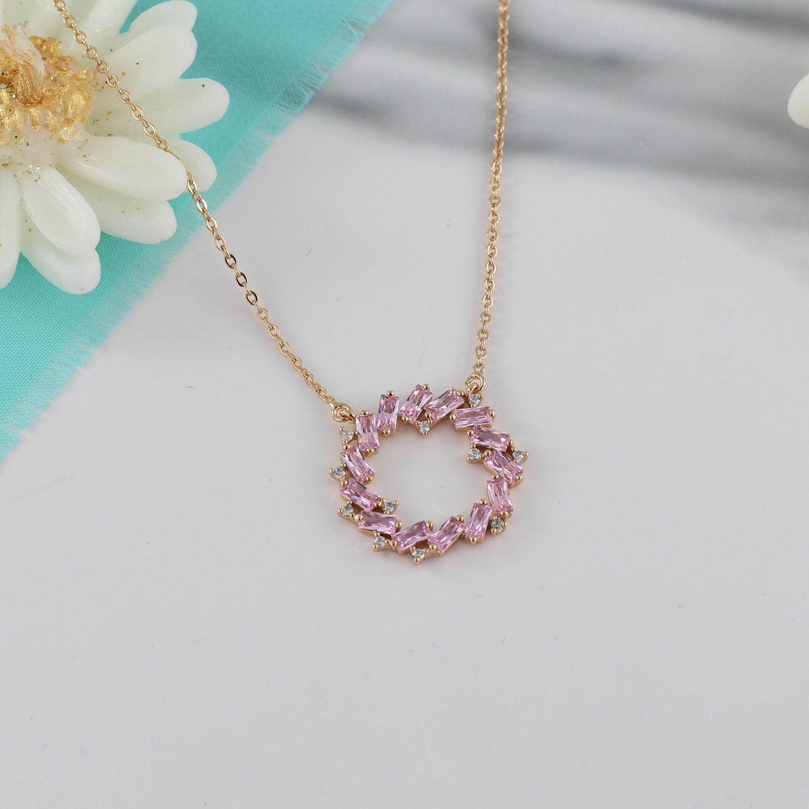 گردنبند زنانه ژوپینگ مدل AAB525 -  - 3