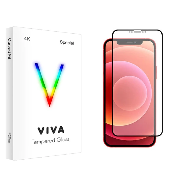 محافظ صفحه نمایش سرامیکی ویوا مدل 4K مناسب برای گوشی موبایل اپل iPhone 12 Pro Max