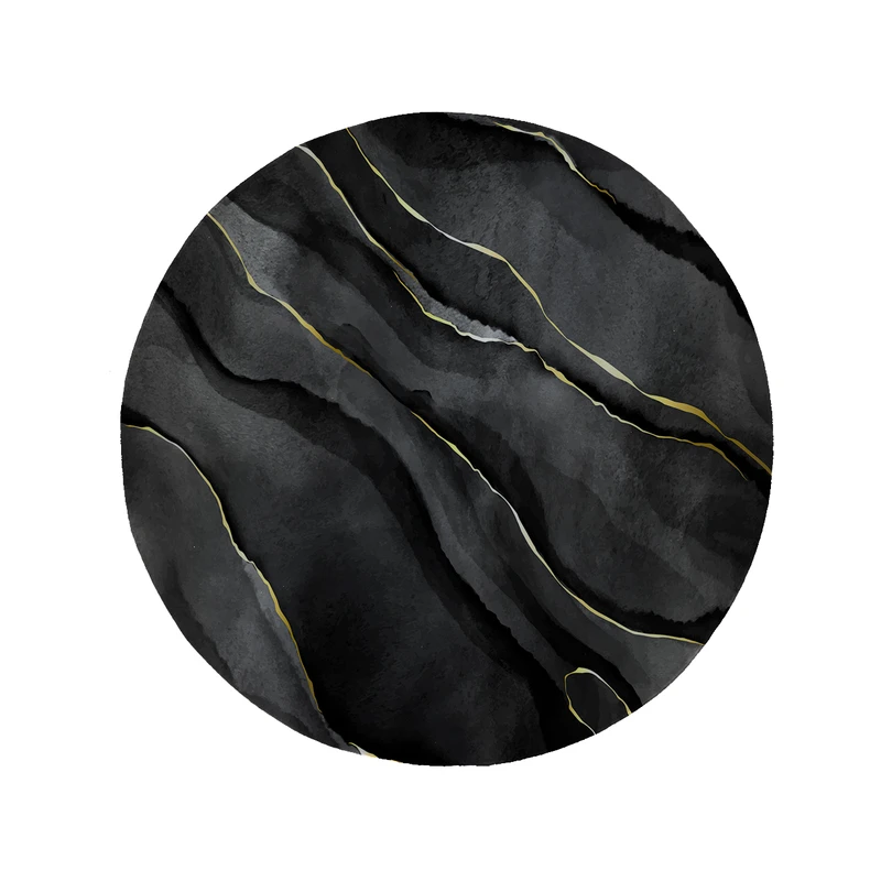 پادری مدل دایره طرح سنگ کد 8393 سایز 90 × 90 سانتی متر