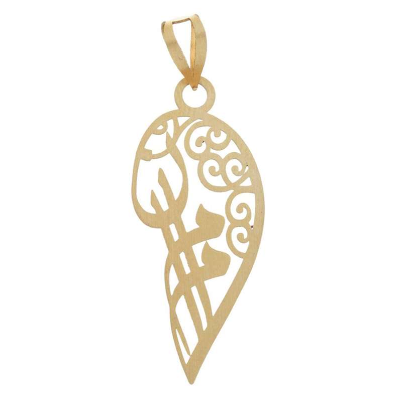 آویز گردنبند طلا 18 عیار زنانه طرح مامان مدل SG024