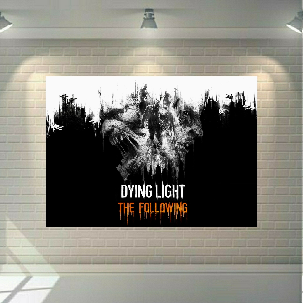 تابلو شاسی طرح گیم Dying Light مدل SDT114