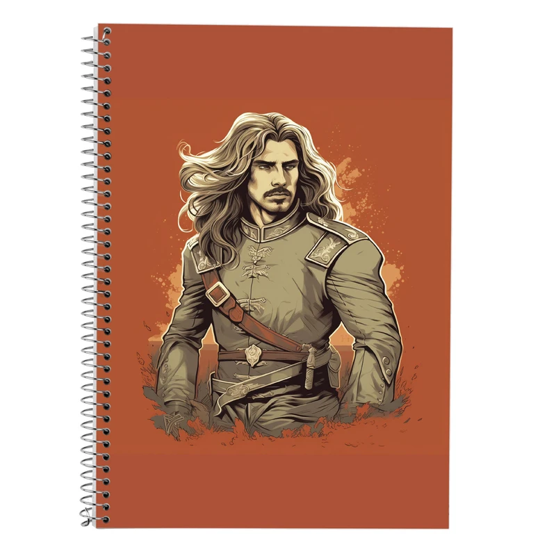 دفتر لغت 50 برگ مدوپد طرح ارباب حلقه ها The Lord of the Rings کد DF3137
