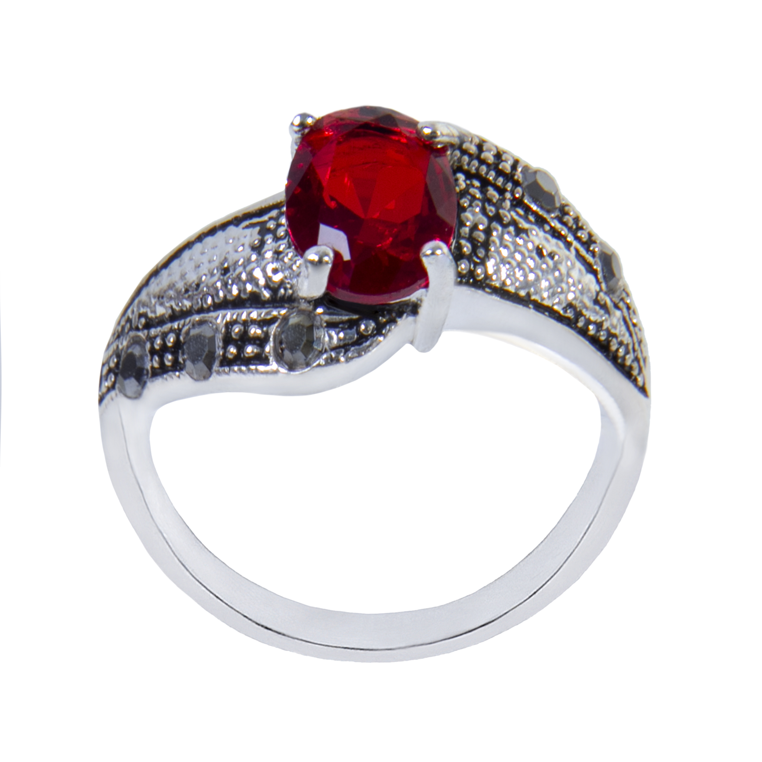 انگشتر نقره زنانه  بازرگانی میلادی کد AW_122