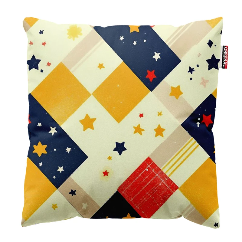  کوسن پاد آفرین طرح ستاره کد 1521 سایز 30*30 سانتی متر