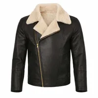 کت چرم مردانه مدل یونیک