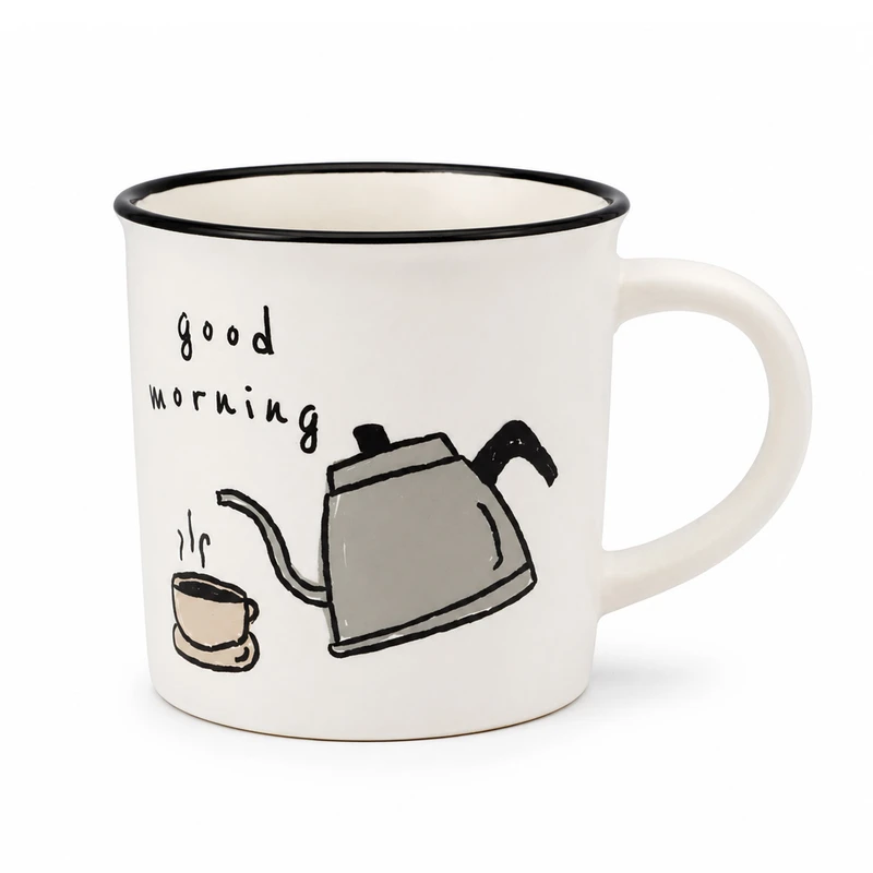 ماگ سایدا طرح کافی مدل Good morning