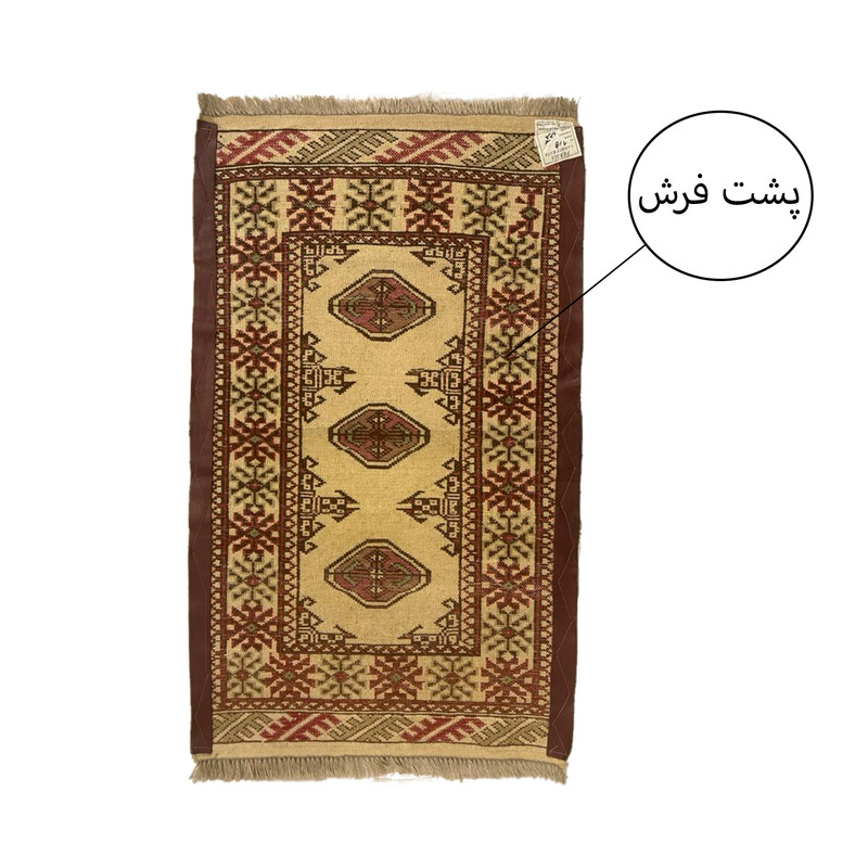 فرش دستباف نیم متری مدل ترکمن کد Nkp/stp5