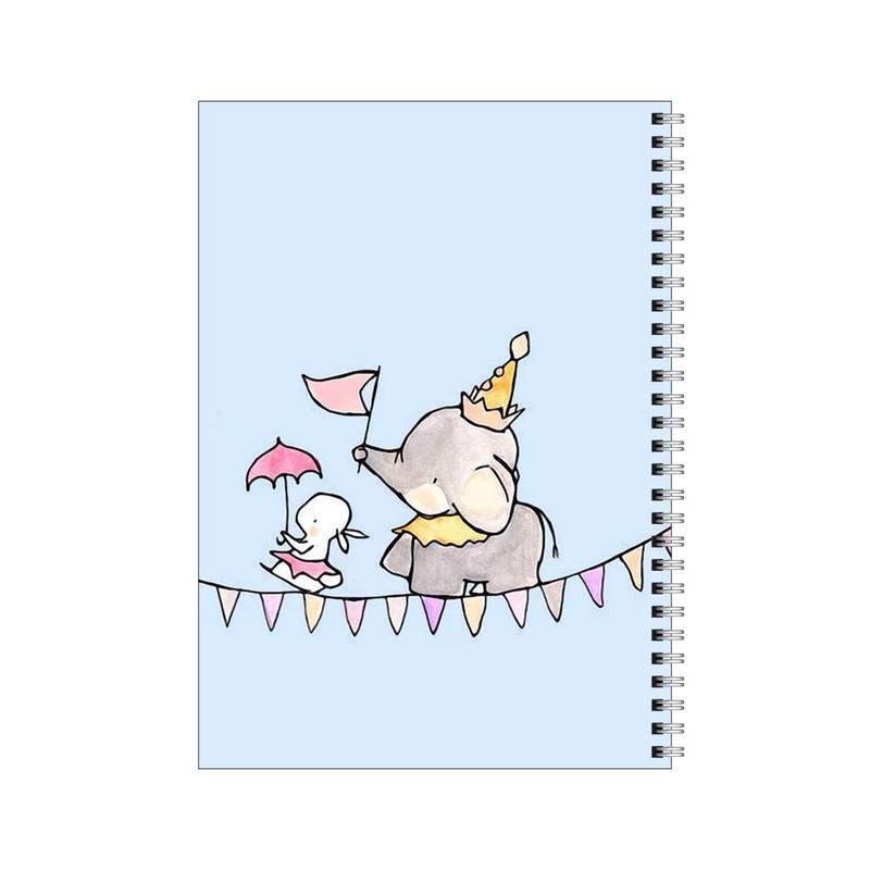 دفتر مشق 50 برگ بامبیلیپ طرح فیل و خرگوش کد 0853938