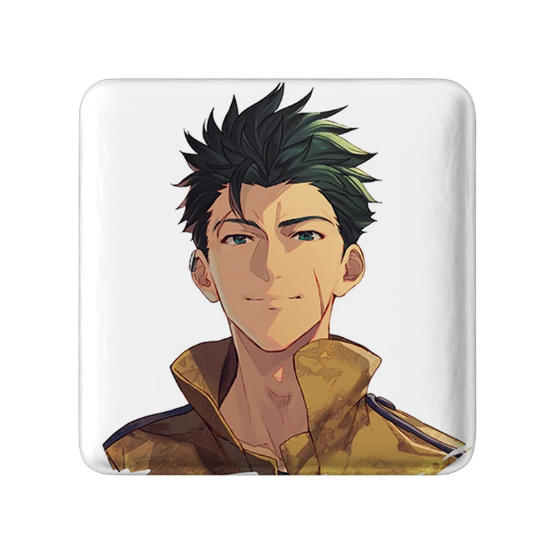 مگنت خندالو طرح رایدن انیمه 86 مدل مربعی کد 33787