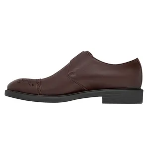 کفش مردانه نوین چرم مدل کلاسیک کد 9962 18-MS2876