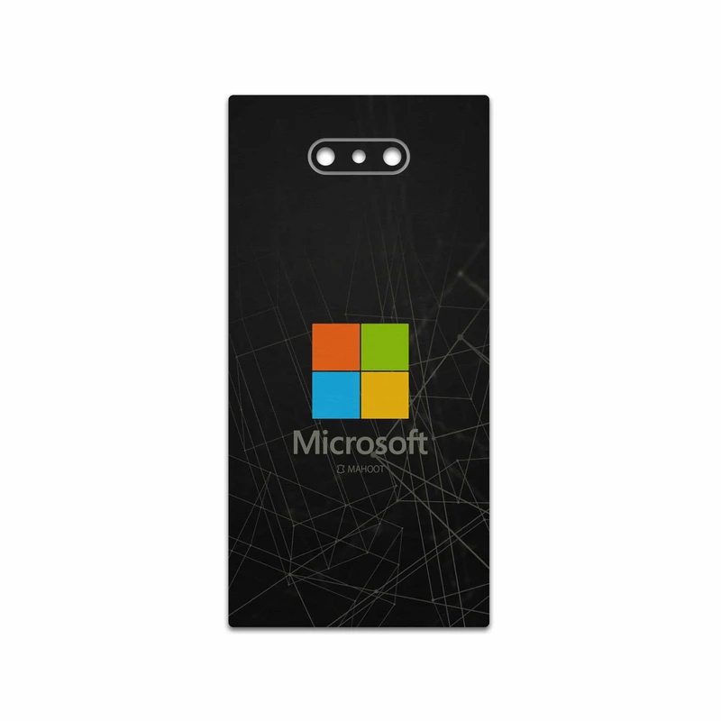 برچسب پوششی ماهوت مدل Microsoft-Logo مناسب برای گوشی موبایل ریزر Phone 2